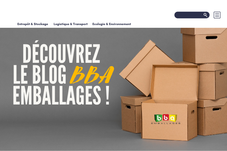 Boîte d'expédition e-commerce carton écologique fabriqué en France