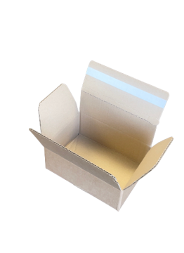 Boite carton personnalisé e-commerce imprimée et bande d'arrachage