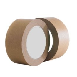 SUPVOX ruban de papier kraft activé par leau ruban de papier brun gommé renforcé ruban demballage kraft 80 mm 