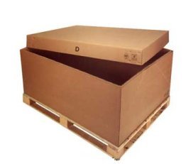 Couvercle pour caisse container carton