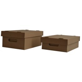 Caisse carton type Galia C40 avec couvercle
