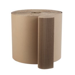 Rouleau carton ondulé simple face